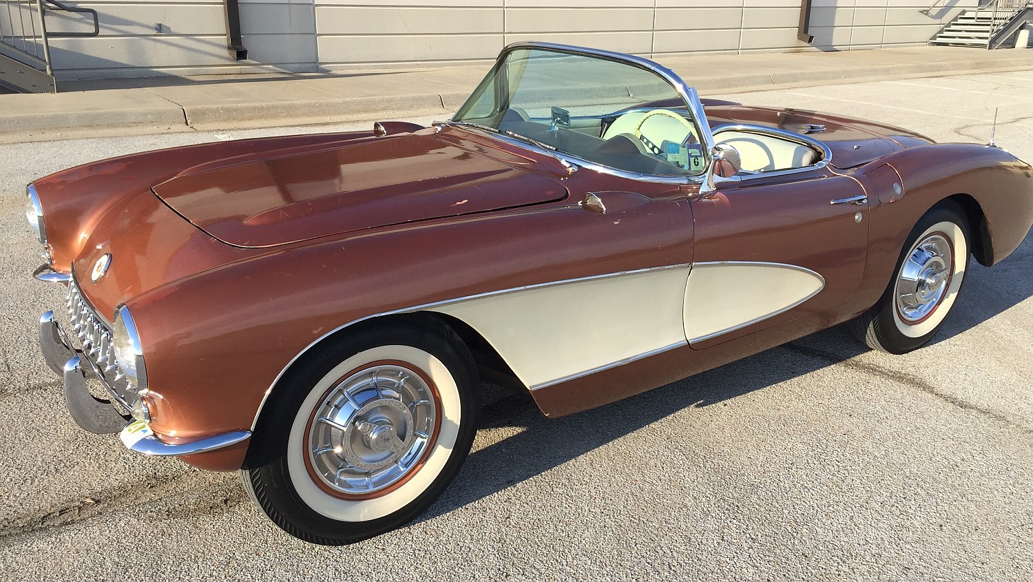 Click to Enlarge-Esc to Close Corvette Generations/C1/C1 1956 Sierra Gold.JPG